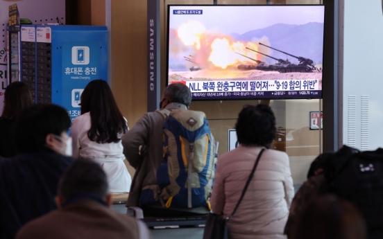 N. Korea continues artillery barrage, labels firing as ‘tit-for-tat’