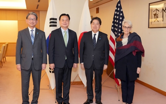 S. Korea, US, Japan to hold high-level talks amid speculation on N.Korea nuke test
