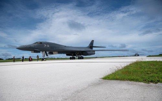 Allies conduct joint air drill involving B-1B bomber after N. Korea'<b>s</b> ICBM launch