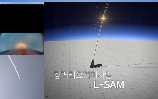 <b>S</b>. Korea succeeds in L-SAM missile intercepting test: military