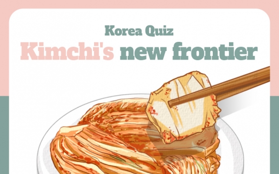 [Korea Quiz] (30) Kimchi's new frontier