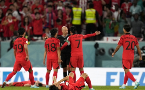 South Korea falls to Ghana 3-2, prospects for advancement dim