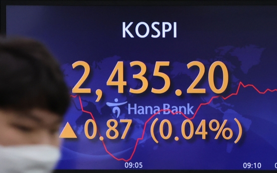 Seoul shares open lower amid US rate hike woes