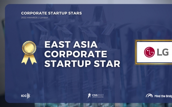 LG Electronics chosen as Corporate Startup Stars in CSS Award