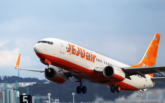 Jeju Air'<b>s</b> int'l flights back to 70% of pre-pandemic levels