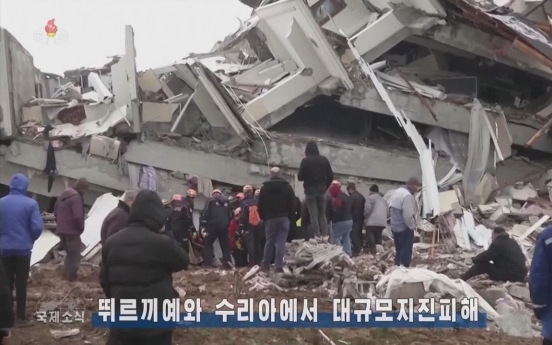 N. Korea'<b>s</b> top diplomat sends condolence message to quake-hit Turkey