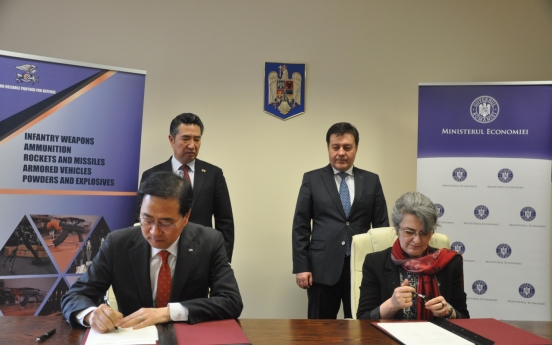 LIG Nex1, Romania's Romarm agree to bolster missile partnership