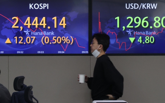 S. Korean stocks opens higher amid lingering rate hike woes