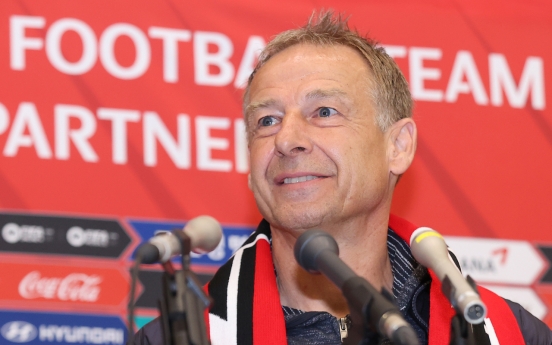New S. Korea football coach Klinsmann determined to end Asian Cup drought