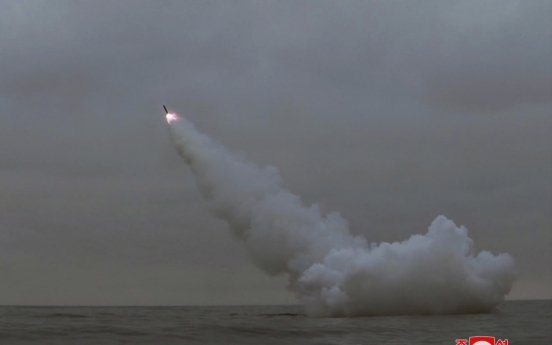 N. Korea fired 2 'strategic cruise missiles' from submarine Sunday: KCNA