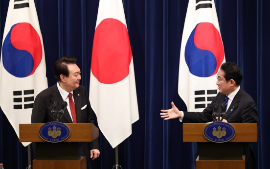 Yoon, Kishida say Japan firms won’t be asked to pay damages