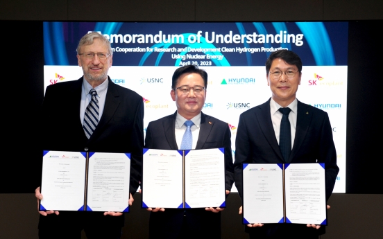 Hyundai Engineering, SK Ecoplant to cooperate on pink hydrogen