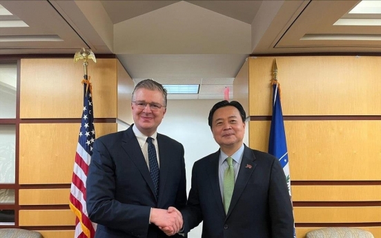 S. Korean envoy meets US assistant secretary of state to discuss Yoon-Biden summit