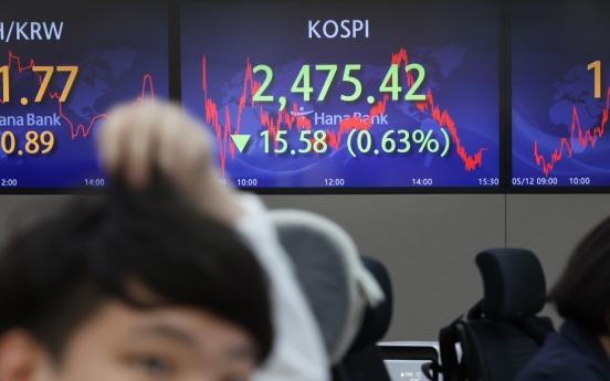 Seoul shares down for 4th day amid rate hike woes