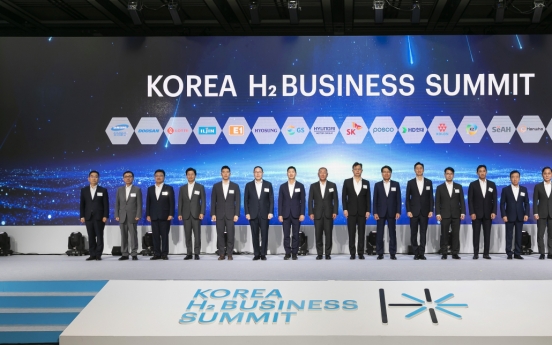 Korean biz leaders join forces for hydrogen leadership