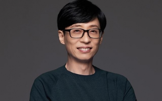 Top comedian Yoo Jae-suk becomes Antenna Music's third-largest stakeholder