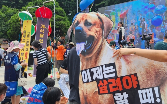 Korea still divided over dog meat consumption