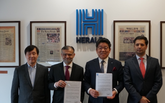 The Korea Herald, Pakistan's the Nation agree to boost media cooperation