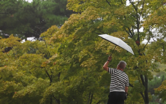 Cooler weather with large daily temperature range expected over weekend, Chuseok holiday season