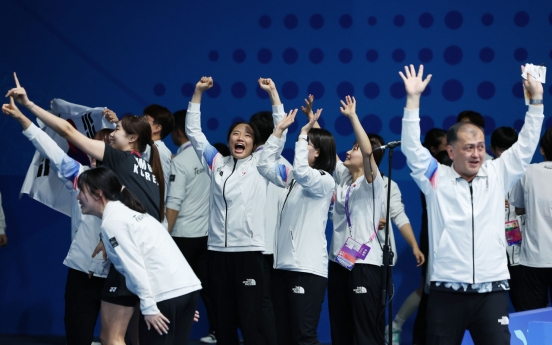 S. Korea wins gold in women's badminton, 1st since 1994