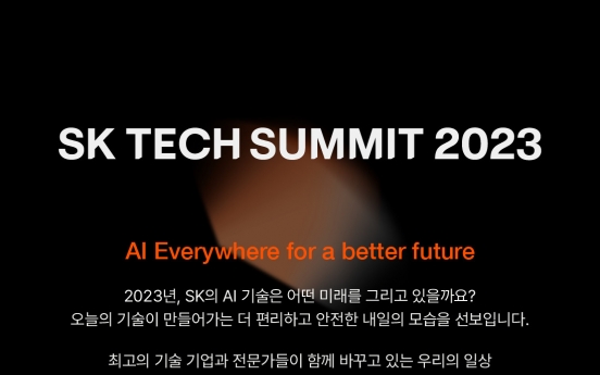 SK gears up for largest-ever tech conference on AI