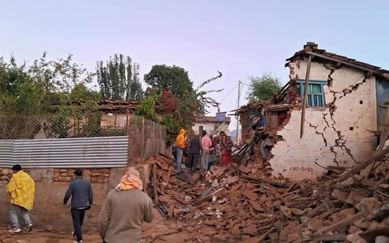 Quake shakes northwest Nepal, killing at least 128 and injuring dozens