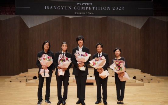 Pianist Chung Kyu-bin wins Isangyun Competition 2023