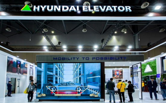 Hyundai Elevator showcases smart lifts at trade expo
