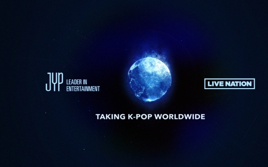 JYP to 'take K-pop worldwide' with Live Nation partnership