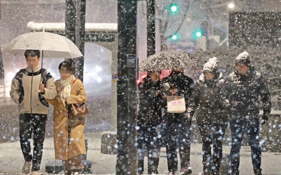 Heavy snow expected nationwide until Wednesday