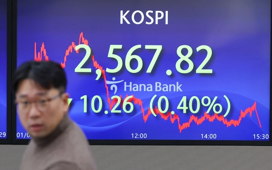 Seoul shares down for 4th day ahead of key US economic data releases