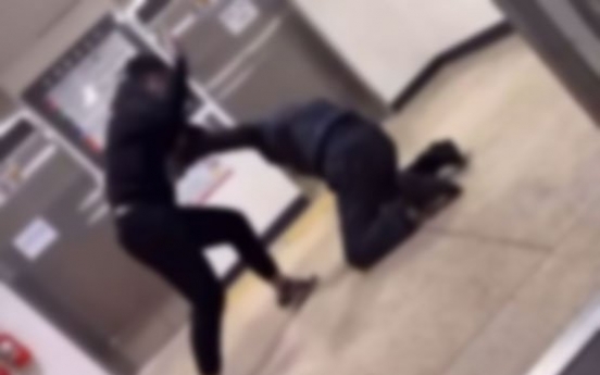 Anger after video shows teen beating up security guard in his 60s