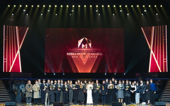 Cho Seung-woo, Jeong Sun-ah, 'SheStars!' win at Korea Musical Awards