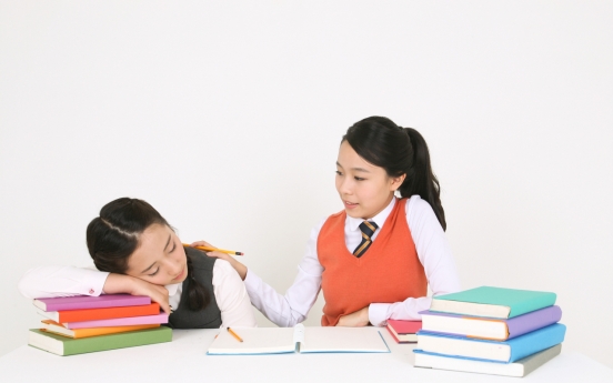 1 in 4 students in Korea nod off in class: survey