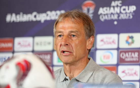 Klinsmann hoping S. Korea can play to strengths vs. Australia in quarterfinals