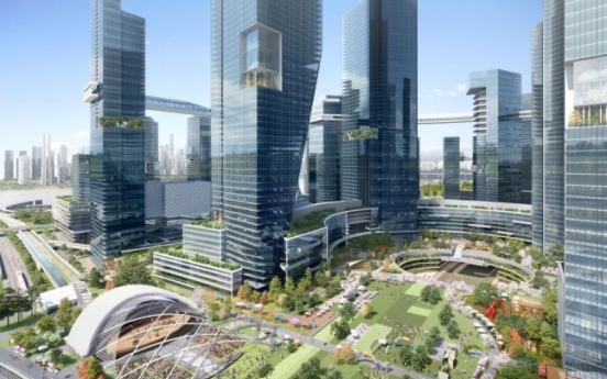 Seoul unveils plan for world's largest 'vertical' business district in Yongsan