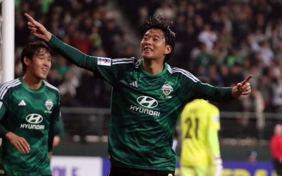 Jeonbuk beat K League rival Pohang to open AFC Champions League round of 16