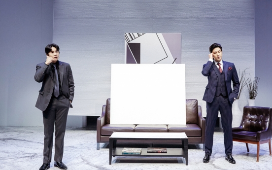 Actor Sung Hoon makes stage debut in comedy 'Art'