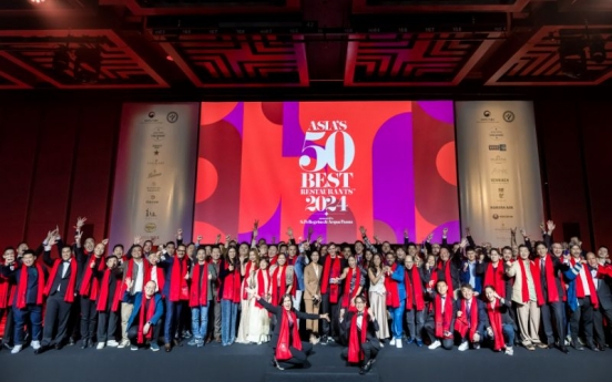 Four Korean entries among 2024 Asia’s 50 Best Restaurants