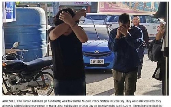 1 S. Korean dies in gunfight with police in Cebu during robbery