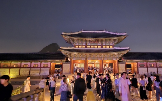 Reservations for Gyeongbokgung night tours to open April 30