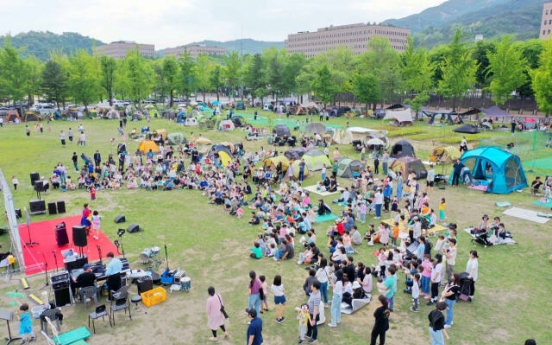 Free jazz concerts and camping in Gwacheon