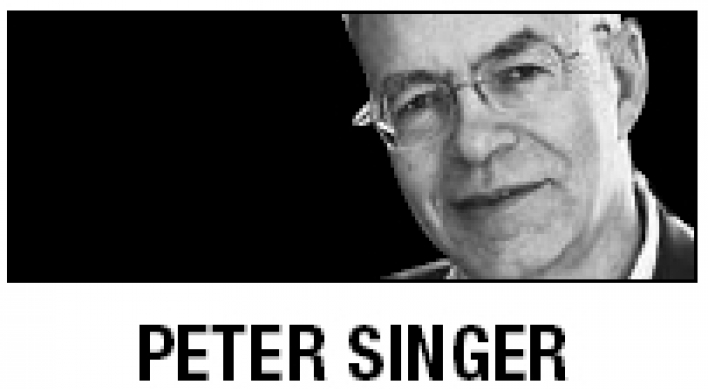 [Peter Singer] Helping people attain their resolutions