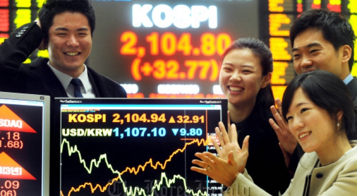 Stock market cap returns to $1tr level