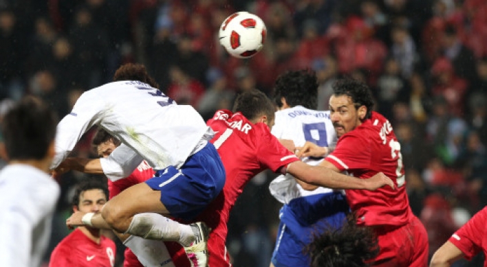 S. Korea, Turkey draw 0-0 in football friendly