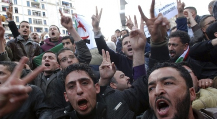 Egypt-inspired protests spread to Algeria, Yemen