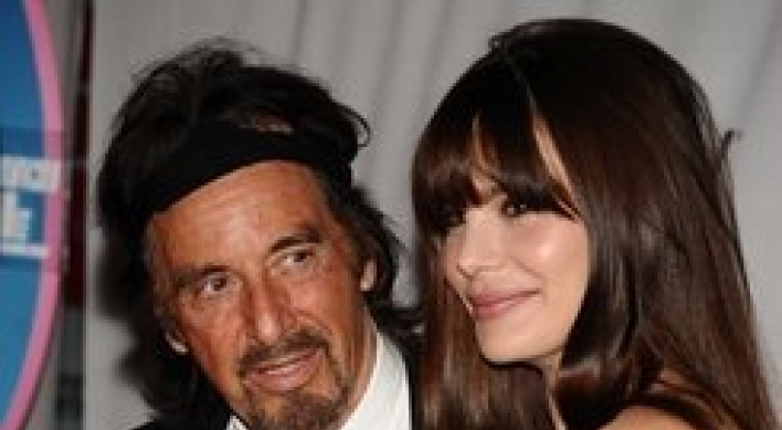 Lucky guy: Pacino’s new girlfriend 40 years his junior