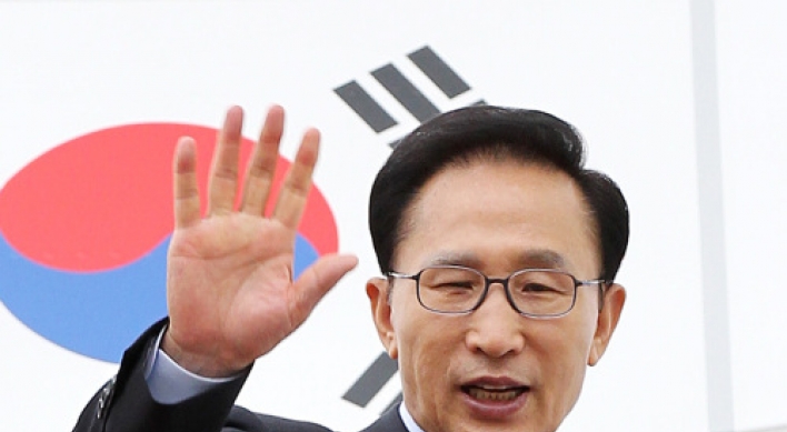 Lee visits Africa next week for PyeongChang bid, energy ties