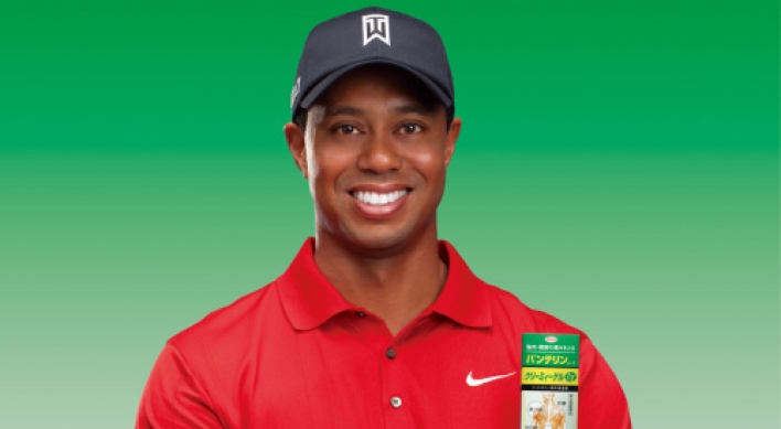 Tiger Woods to pitch heat rub in Japan