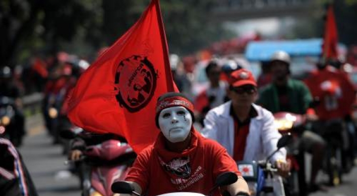 Politics on two wheels in Thailand’s capital